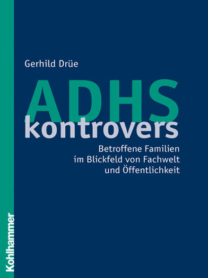 cover image of ADHS kontrovers
